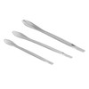 14Pcs Stainless Steel Lab Spatula Micro Scoop Reagent Laboratory Mixing