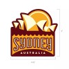 Sydney Iron on Travel Patch - Great Souvenir or Gift