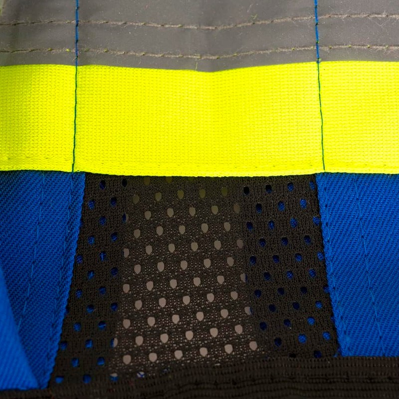 Pioneer Hi Vis Surveyor's Safety Vest - Engineer Style -