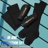 XZQTIVE Soccer Shin Guards with Shin Sleeves and Soccer Socks,