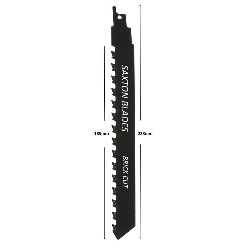 Saxton R228BC R228BC Reciprocating Saw Blade for Concrete, Brick, Limescale