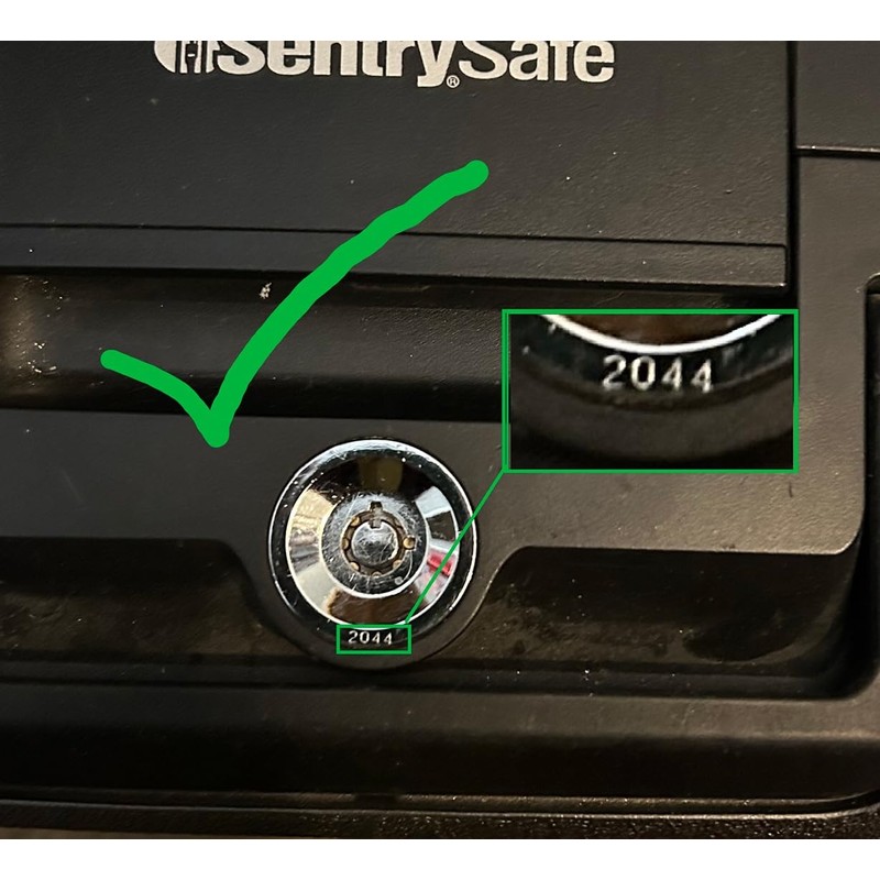 Sentry Safe Keys Cut from 2001 to 2100 Tubular Keys