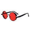 FREESE Men's Round Sunglasses, Designer Metal Frame, UV Protection