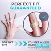 ThunderFit Silicone Wedding Rings for Men, Breathable Printed Design Rubber