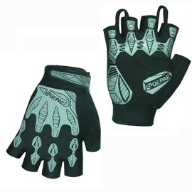 Reflective Renden Fingerless Cycling Gloves Sport Gel Gloves Qepae New, Large