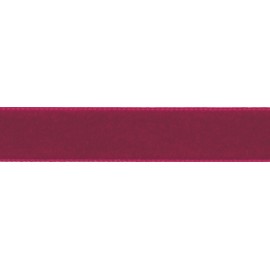 Berisfords Velvet Ribbon, Dark Red, 102 x 56 x 102 cm