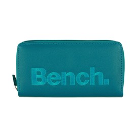 Bench Women's Purse Large XXL Wallet Zip Clutch Colour: Petrol, petrol, Casual
