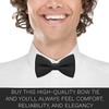 Bow Ties For Men, Adjustable Tuxedo Bowtie Gift Idea for