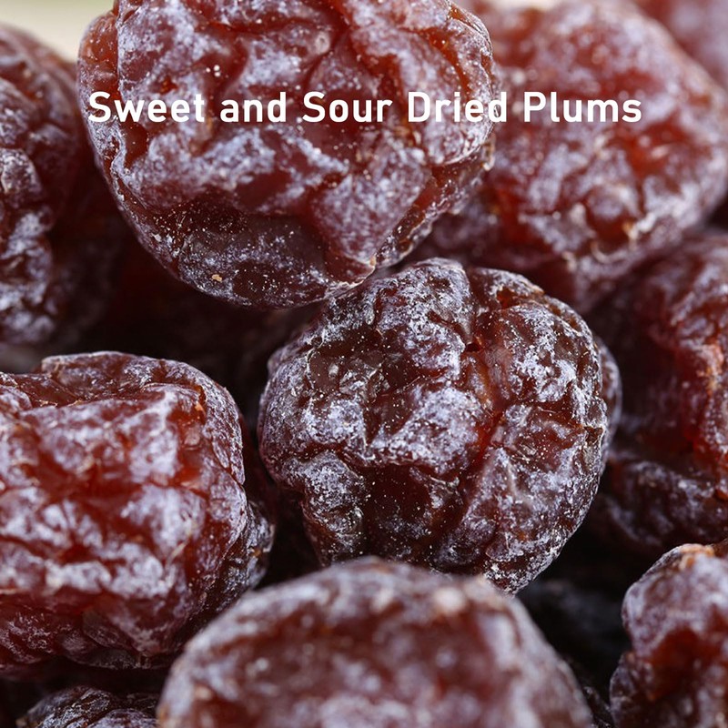 SXETBEAN Dried Plums, 12oz/350g Sour and Sweet Dried Plum (Sweet