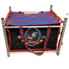TRANSPORTE MALETA CARGADOR GALPONERAS para GALLOS(Triple) ALUMINIO Rooster Carrier CAGE…