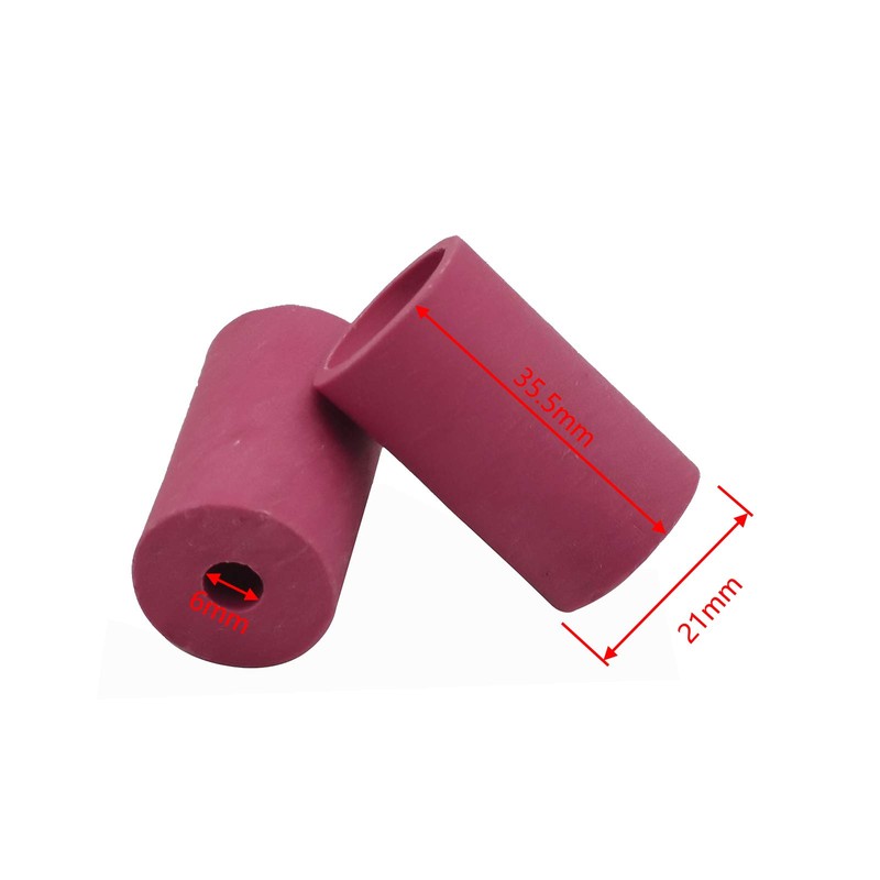 Sandblaster Gun Nozzles 10Pcs Tip Sand Blaster Replacement Cylinder Ceramic