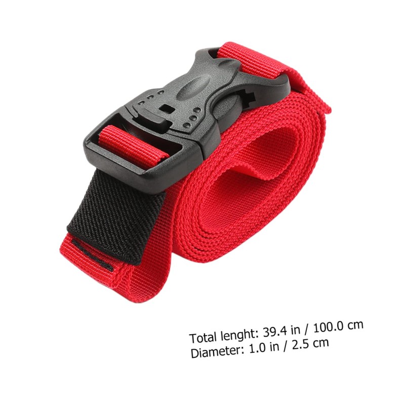 Operitacx Outdoor Nylon Strapping Straps Pcs Ratchet Lashing Straps Baggage