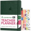 Clever Fox Teacher Planner – School Year Planner with Calendars
