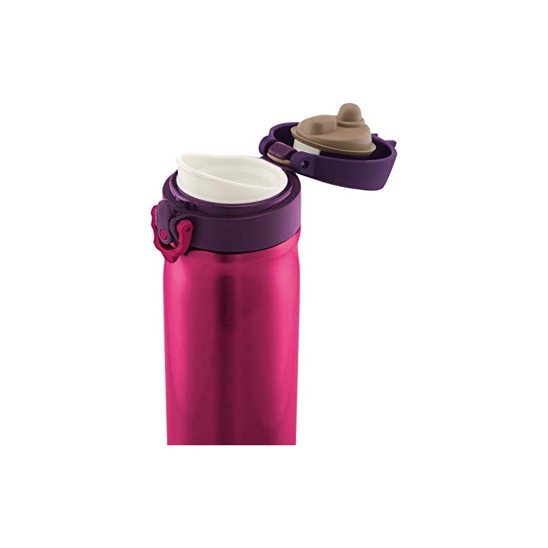 Thermos Stainless Steel Direct Drink Flask, 470 ml - Pink