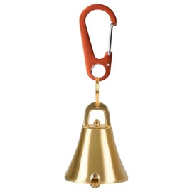 Bear Bell, Brass, Silencing Function, Loud Volume, Recommended for Professional Climbers, Mountain Climbing, Trekking, Mountain Walking, Hiking, Mountain Bell, Outdoor Bell, Father's Day, Practical