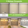 4FT LED Flush Mount Wraparound Light, with 3 Wattages/3 Lumens/3