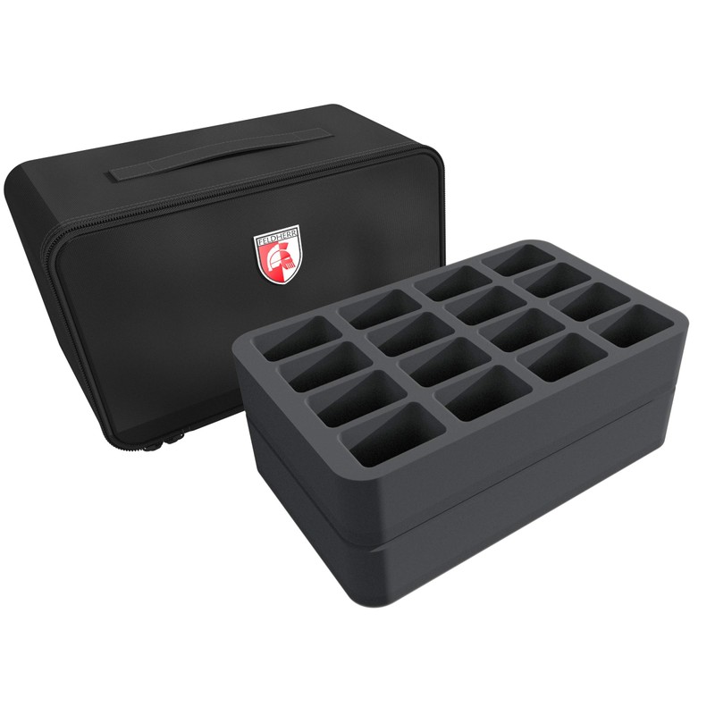 Feldherr MINI PLUS Case for 44 Blood Bowl miniatures -