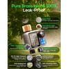 Sprinkler Irrigation Timer with Brass Inlet, Programmable Water Timer for