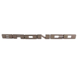 21-23 Ford Bronco OEM Grille Bronze BRONCO Lettering Overlay Kit M1447BLBR