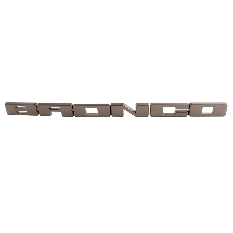 21-23 Ford Bronco OEM Grille Bronze BRONCO Lettering Overlay Kit