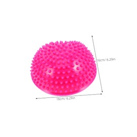 Kisangel 2pcs Half Spike Balance Balls for Adults Sensory Training Equipment for Stability Coordination Social Interaction for Exercise Fitness Activities