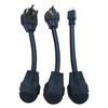 Couplago EV Charging Adapter Bundle, NEMA 14-30P,10-30P,5-15P to 14-50R Adapter,