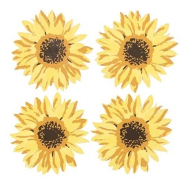 Sunflower Coaster Set