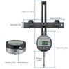 ALLmeter Digital Table Saw Gauge | Straight-Through Chute Design |