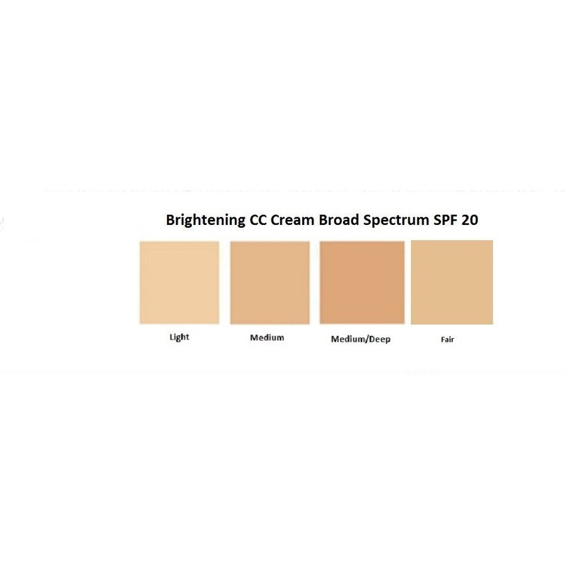 Brightening Color Correcting CC Cream SPF 20 mediam coverage -