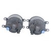 RainMan S Left+Right Clear Bumper Pair of Front Fog Light