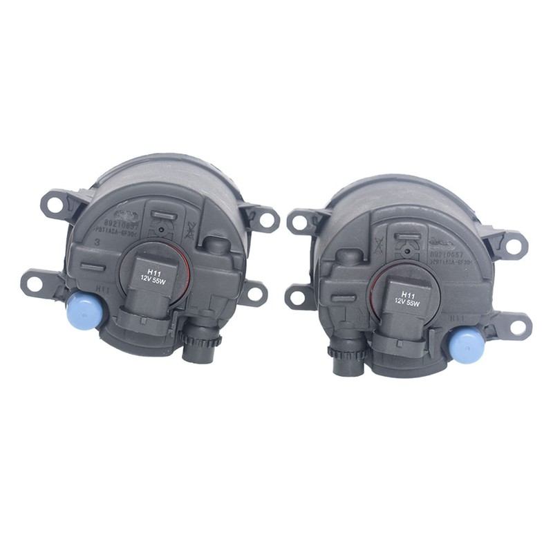 RainMan S Left+Right Clear Bumper Pair of Front Fog Light