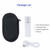Justdfine Wireless Mouse,Mini Rechargable Travel Mouse,2.4G Ultra Slim Portable Mouse,Small