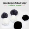 Canfon Lavalier Microphone windproof Sweater Cover 2 Pack Lapel Microphone