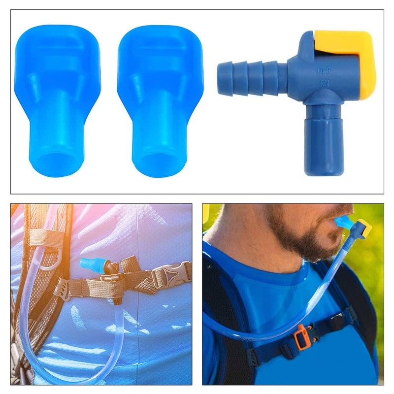 FITALA 3 Piece Set Bite Valve Replacement Mouthpiece Bite Valve