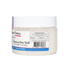 Straight from France French Fleur De Sel Finishing Sea Salt 4 Oz