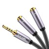 DuKabel 2 Splitter Cable, Audio Distribution Cable, 4 Poles 3.5mm