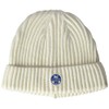 NORTH SAILS Mens Beanie W/Logo Winter Hat, Marshmallow