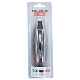 ConairMan Nose Hair Trimmer for Men, For Nose, Ear and Perfect for Travel, Battery Powered