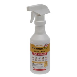 Eco-Safe Plant Protection, Broad Spectrum Insecticide, Fungicide, Miticide; Kill and Repel Mites, Whitefly, Aphids, Thrips, More; EPM Protection Plus, Ready to Use 16 oz
