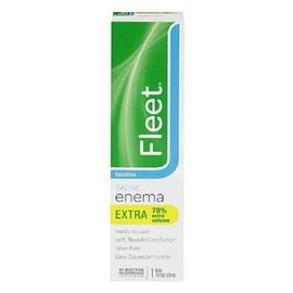 Fleet Saline Laxative Enema 7.8 oz (Pack of 12), Multicolor