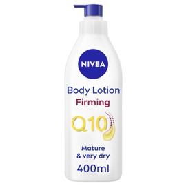 NIVEA NIVEA Q10 60+ Mature Skin Body Lotion (400ml), Nourishing Firming Cream with Q10 and Argan Oil, NIVEA 72H Moisturising Cream for Ageing and Mature Skin