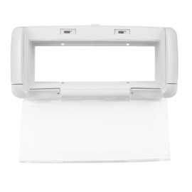 Dual Electronics SG3 Splashguard Marine Radio Housing Unit, Waterproof, Transparent, Single DIN, White