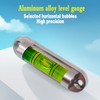 Aluminum alloy high-precision 180 degree adjustable level ruler, small level