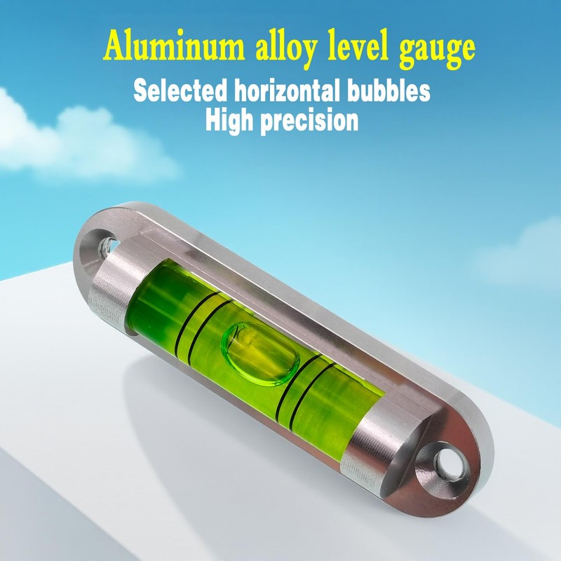 Aluminum alloy high-precision 180 degree adjustable level ruler, small level