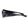 Womens Polarized Fit Over Glasses Sunglasses Rhinestones Butterfly Prints