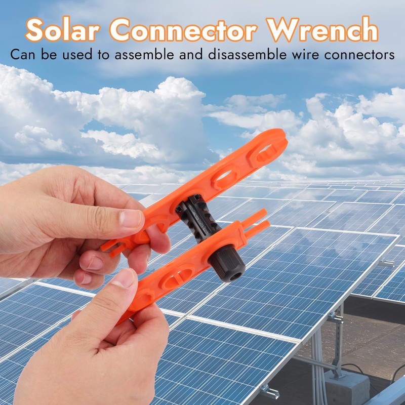 CANCYCC Pack of 2 Solar Spanner MC4 Tool for Solar