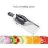 Multi Vegetable Slicer-Safe Mandoline slicer for kitchen,Adjustable Stainless Steel Blade,Cutter