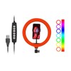 10 Inch RGB Ring Light LED Colorful Fill-in Light for