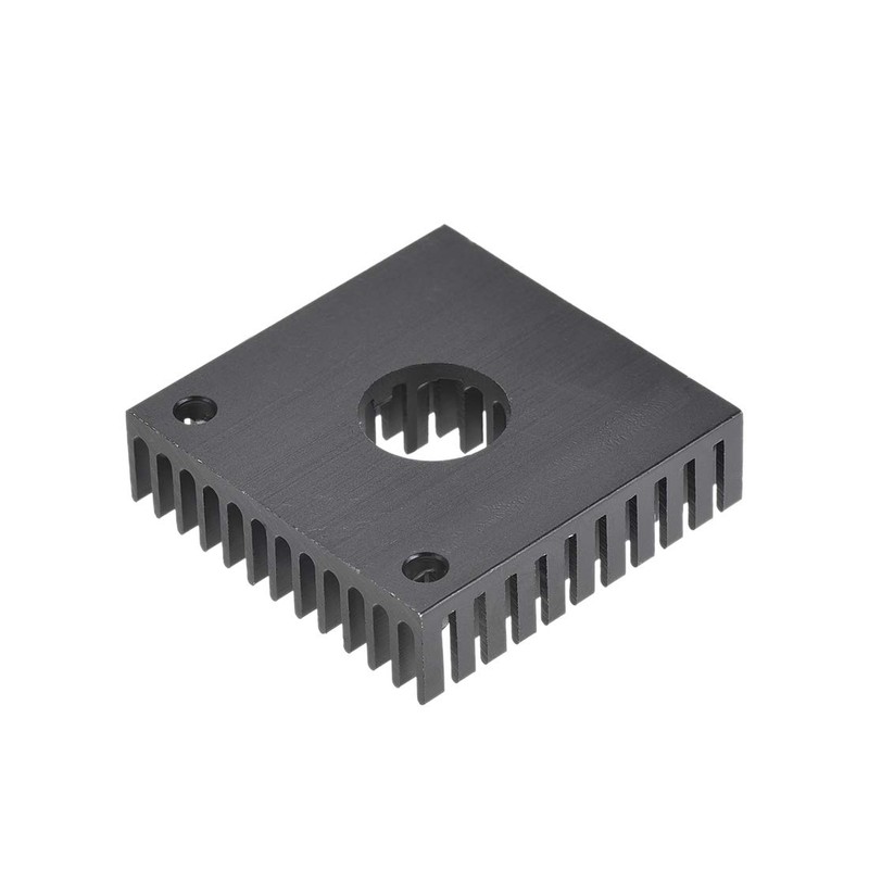 sourcing map Heatsink with Hole for Stepper Motor,3D Printer 40x40x11mm