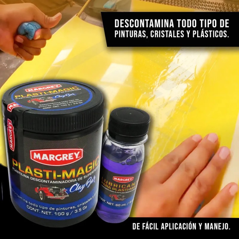 Plastilina Descontaminante - Plasti Magic 100 Grs - Margrey